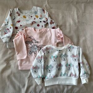 Disney Sweatshirt Bundle - 12m